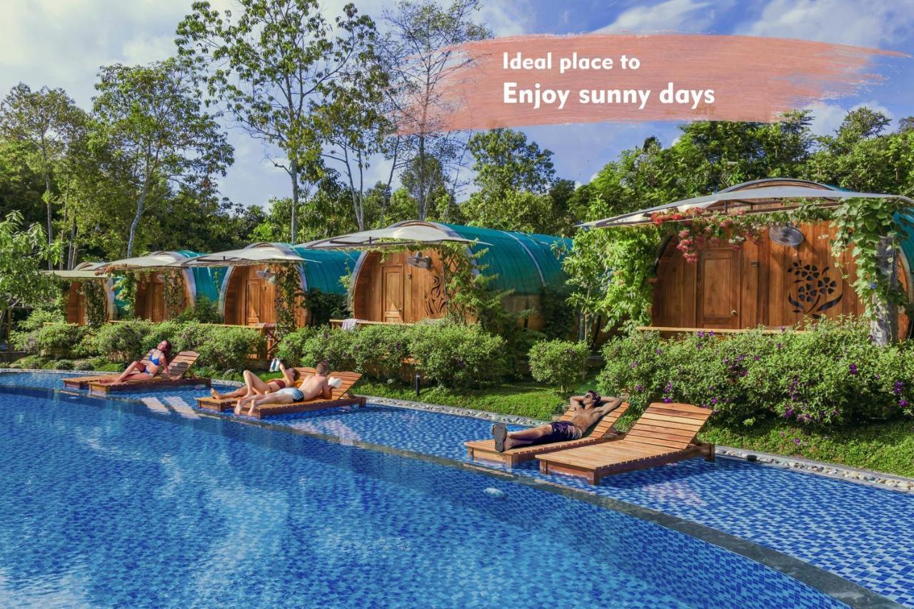 Phu Quoc Valley Sen Bungalow Exterior foto